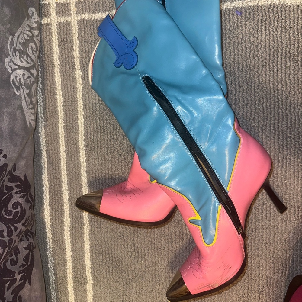 Azalea Wang Chella Cowboy Boots